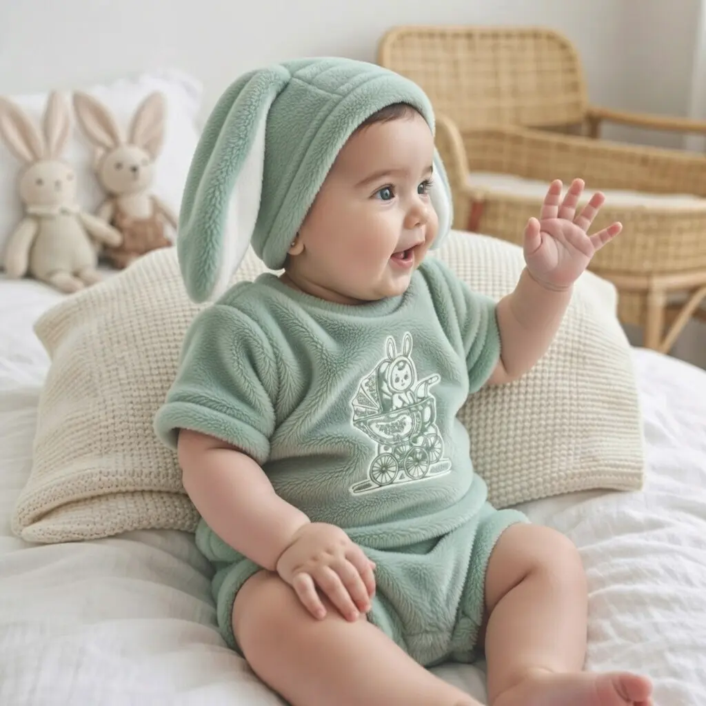 Baby in the Retro Bunny edition